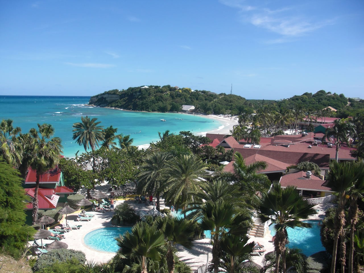 The view from Grand Pineapple Beach