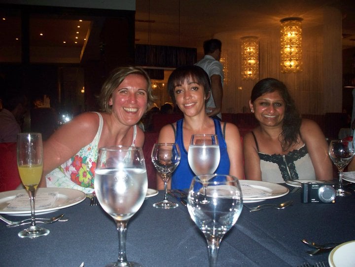 Naomi (center) at The Bordeax at Dreams La Romana