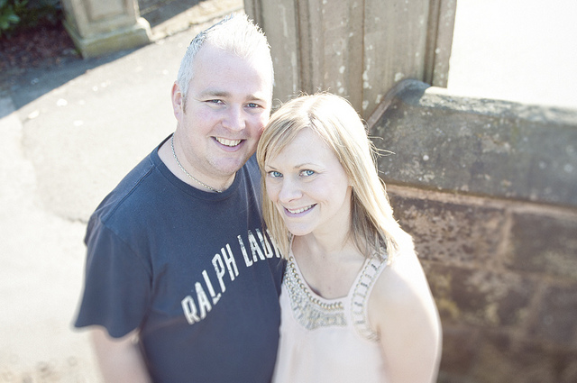The happy couple
