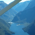 Flying over Milford Sound
