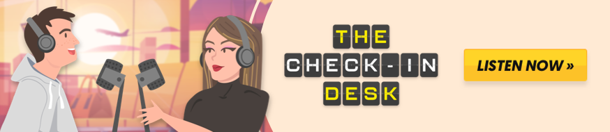 The Check-In Desk podcast, out now!