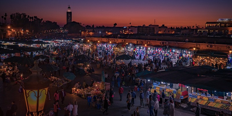 Marrakesh markets