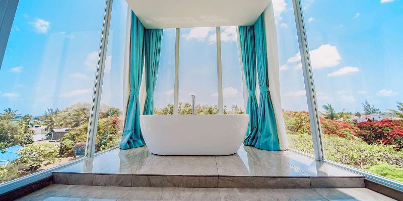 Bathroom in a Panoramic Suite