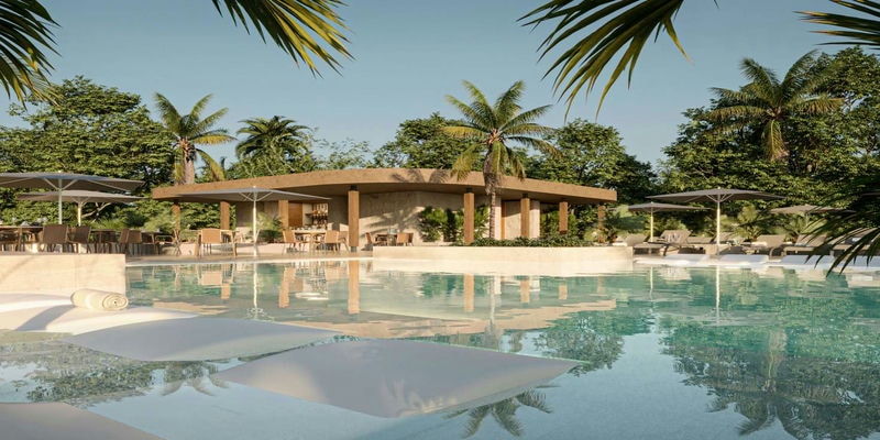 Pool area at Family Selection at Grand Palladium Kantenah Resort & Spa