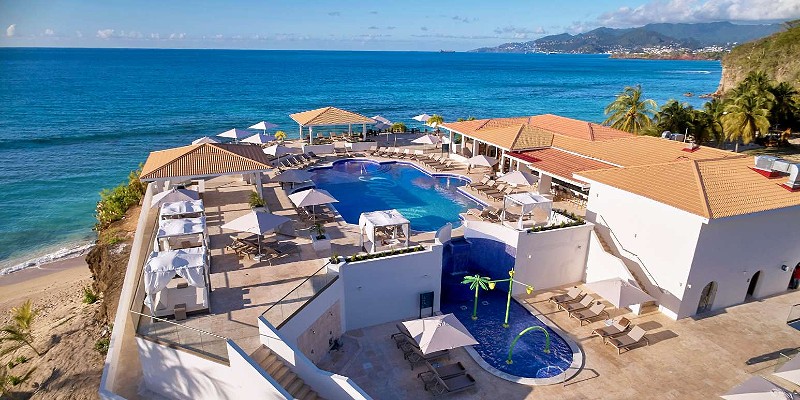 Aerial shot of Royalton Grenada Resort & Spa